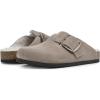 imageWHITE MOUNTAIN Womens Shoes Big Sur Clog FootbedTaupeSuede WFur