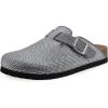 imageWHITE MOUNTAIN Bellamy ComfortMolded Footbed ClogBlue Raspberry Suede