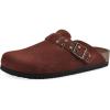 imageWHITE MOUNTAIN Benben ComfortMolded Footbed ClogRust Suede