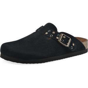 imageWHITE MOUNTAIN Benben ComfortMolded Footbed ClogBlack Suede