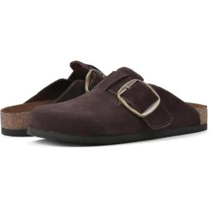 imageWHITE MOUNTAIN Womens Shoes Big Easy Clog FootbedBrownSuede