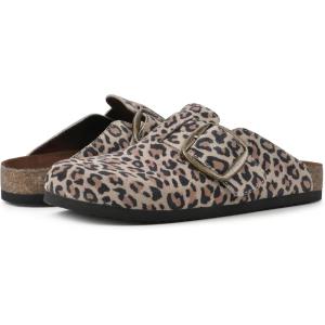 imageWHITE MOUNTAIN Womens Shoes Big Easy Clog FootbedNaturalEprintLeather