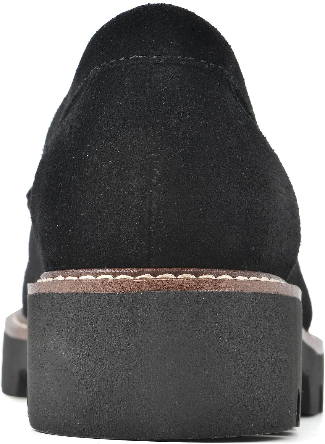 imageWHITE MOUNTAIN Womens Gunner Penny LoaferBlackSuede