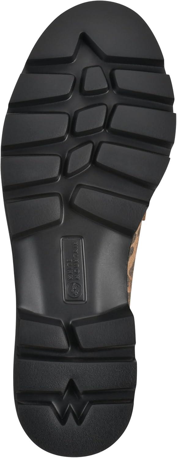 imageWHITE MOUNTAIN Womens Gunner Penny LoaferBrown Leopard Suede