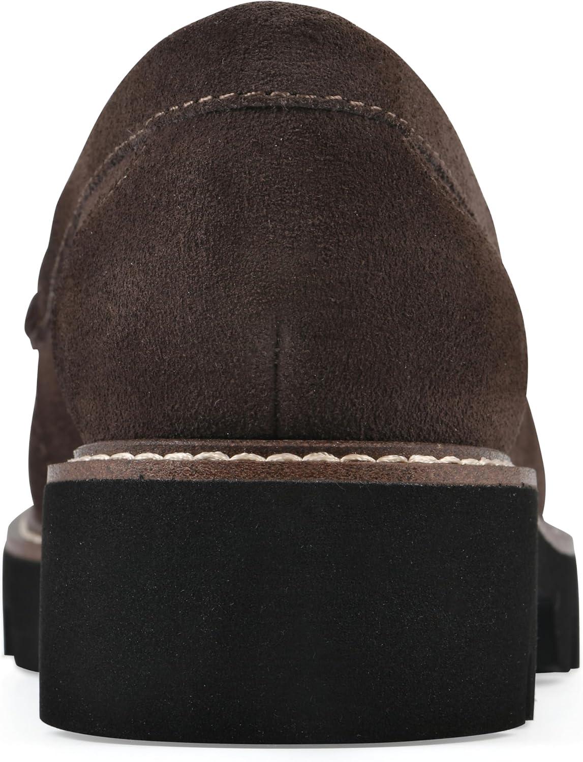 imageWHITE MOUNTAIN Womens Gunner Penny LoaferCoco Brown Suede