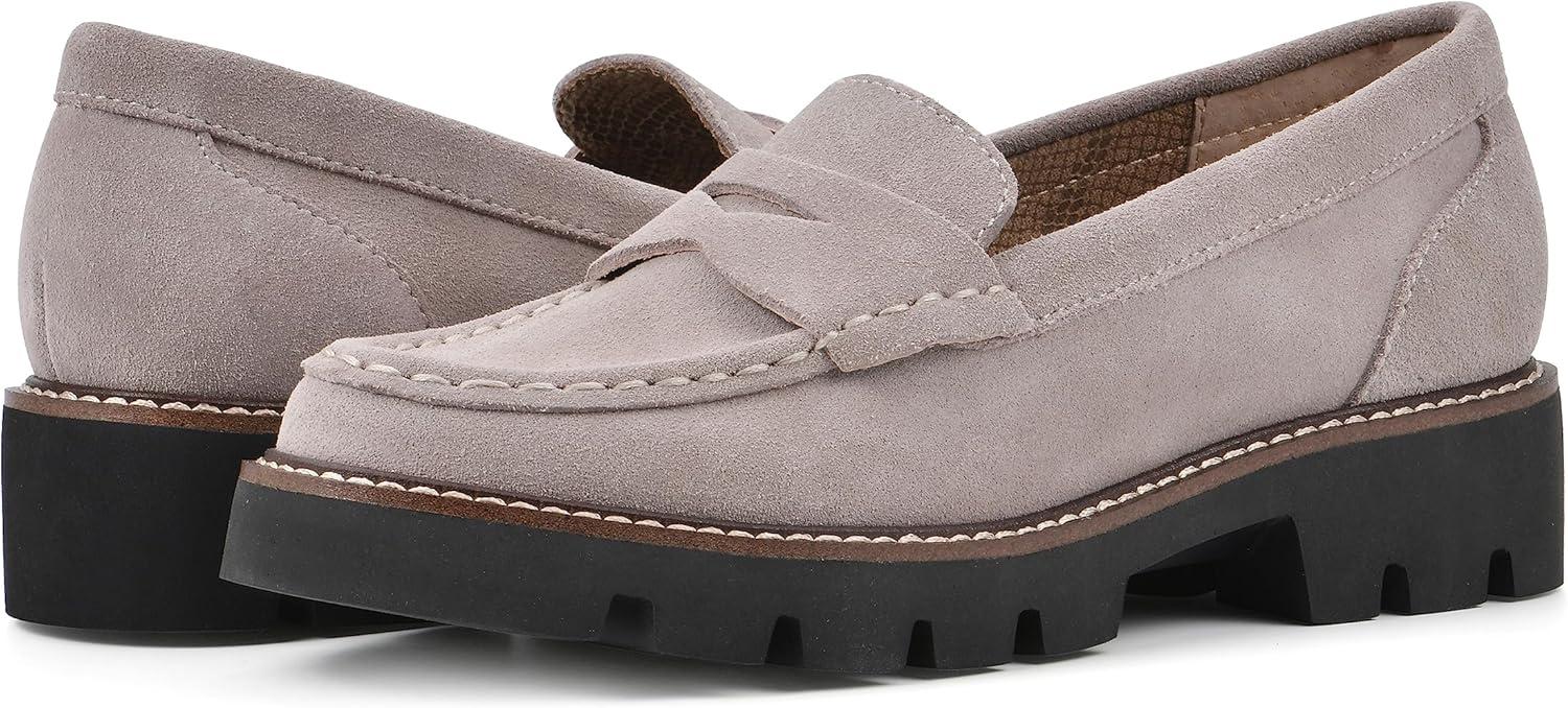 imageWHITE MOUNTAIN Womens Gunner Penny LoaferLttaupeSuede
