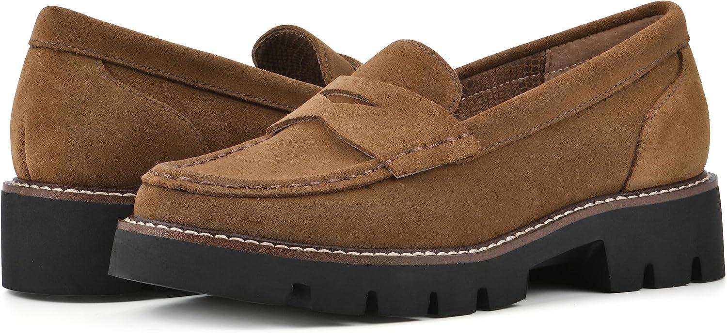imageWHITE MOUNTAIN Womens Gunner Penny LoaferMidbrownSuede