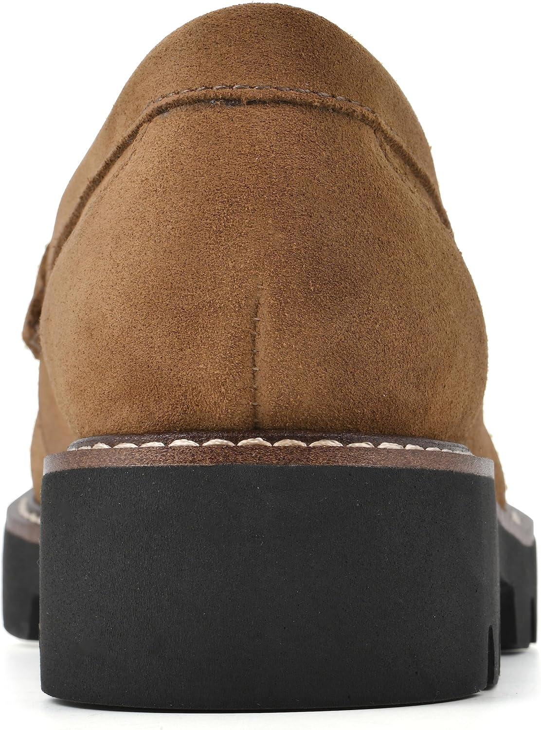 imageWHITE MOUNTAIN Womens Gunner Penny LoaferMidbrownSuede