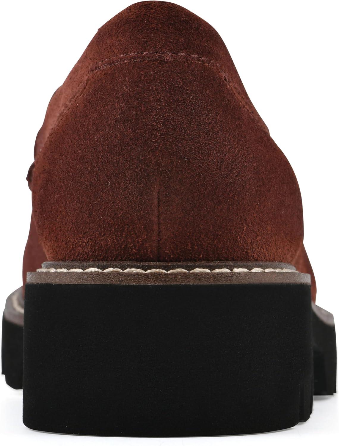 imageWHITE MOUNTAIN Womens Gunner Penny LoaferRust Suede