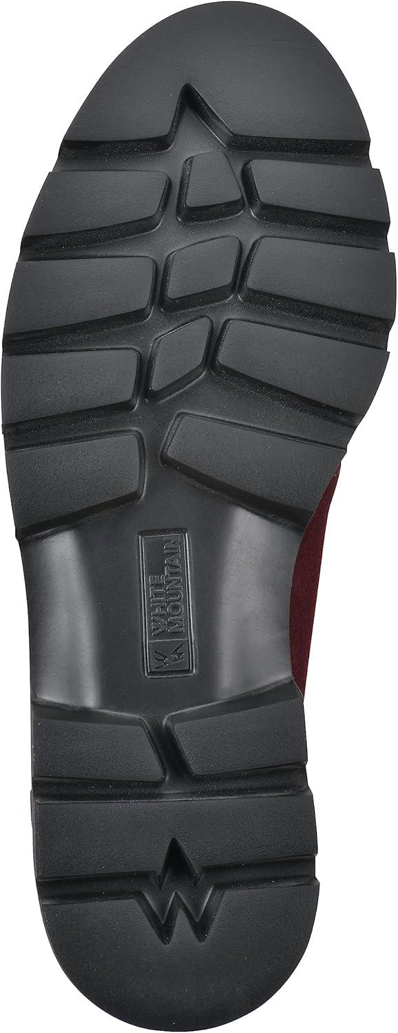 imageWHITE MOUNTAIN Womens Gunner Penny LoaferWineSuede