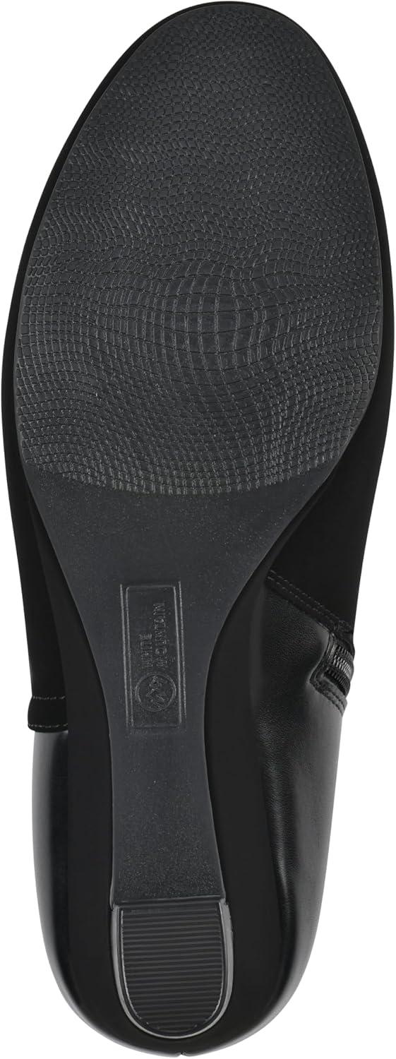 imageWhite Mountain Womens Chaise Wedge Ankle BootieBlack