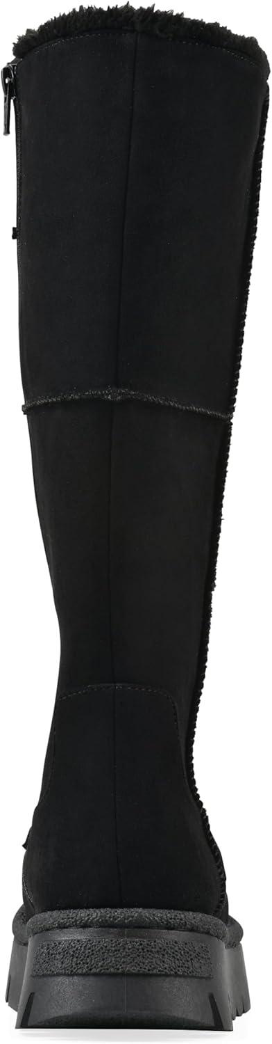 imageWhite Mountain Womens Tru Lined Platform Tall Shaft BootBlack