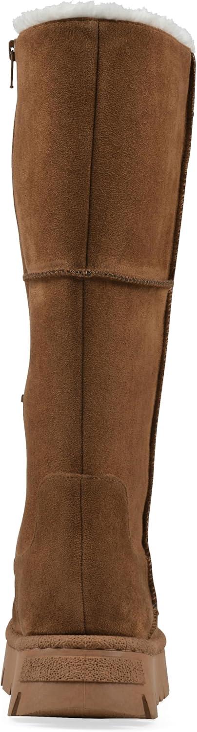 imageWhite Mountain Womens Tru Lined Platform Tall Shaft BootChestnut