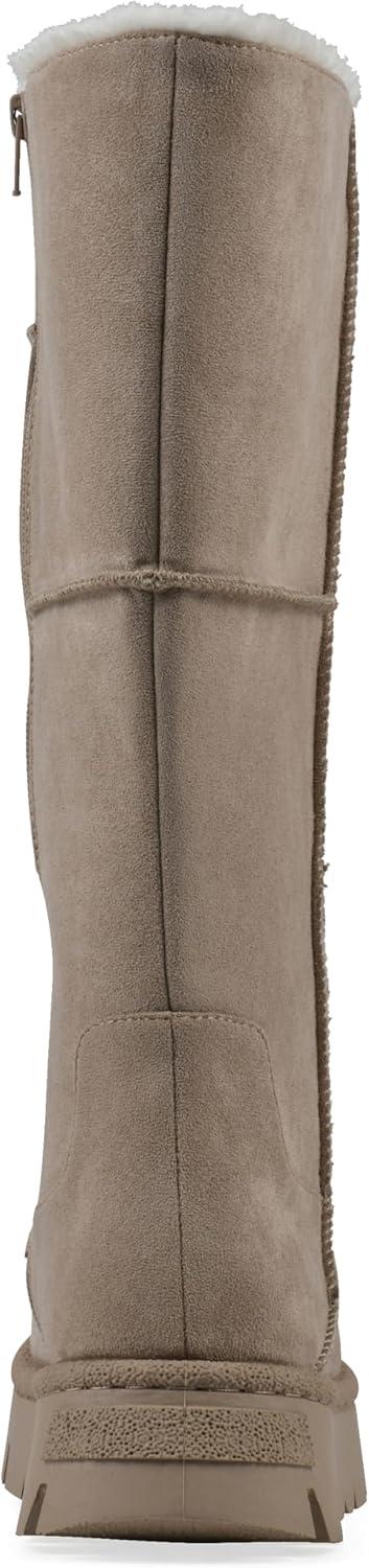 imageWhite Mountain Womens Tru Lined Platform Tall Shaft BootDark Beige