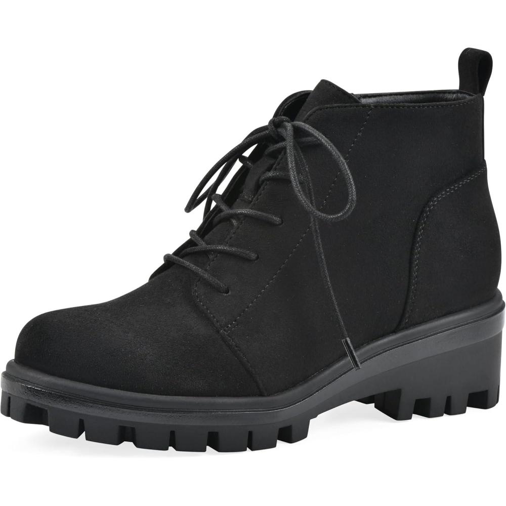 imageWhite Mountain Womens Tariq Lug Sole LaceUp BootieBlack