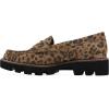 imageWHITE MOUNTAIN Womens Gunner Penny LoaferBrown Leopard Suede