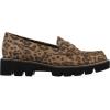 imageWHITE MOUNTAIN Womens Gunner Penny LoaferBrown Leopard Suede