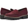imageWHITE MOUNTAIN Womens Gunner Penny LoaferWineSuede