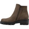 imageWhite Mountain Womens Tahj Lug Sole BootieDark Taupe Faux Suede