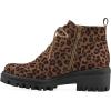 imageWhite Mountain Womens Tariq Lug Sole LaceUp BootieBrown Leopard