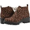 imageWhite Mountain Womens Tariq Lug Sole LaceUp BootieBrown Leopard