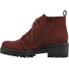 imageWhite Mountain Womens Tariq Lug Sole LaceUp BootieRust