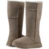 imageWhite Mountain Womens Tru Lined Platform Tall Shaft BootDark Beige