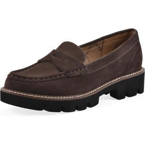 imageWHITE MOUNTAIN Womens Gunner Penny LoaferCoco Brown Suede