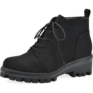 imageWhite Mountain Womens Tariq Lug Sole LaceUp BootieBlack