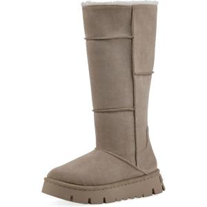 imageWhite Mountain Womens Tru Lined Platform Tall Shaft BootDark Beige