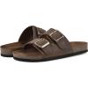 imageWHITE MOUNTAIN Girls Helga Slide SandalBrownLeather