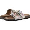 imageWHITE MOUNTAIN Girls Helga Slide SandalWhiteMulti FloralLeather