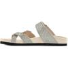 imageWHITE MOUNTAIN Gracie Signature ComfortMolded Footbed SandalGoldGlitterFab