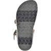 imageWHITE MOUNTAIN Gracie Signature ComfortMolded Footbed SandalGoldGlitterFab
