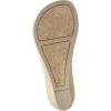 imageWHITE MOUNTAIN Womens Beachball Espadrille Wedge SandalLtgoldGlitterFab
