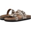 imageWHITE MOUNTAIN Womens Huntington Signature Comfort Molded Footbed Double Buckle Braided SandalSandal WoodSuede