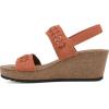 imageWHITE MOUNTAIN Womens Pretreat Wedge SandalAperol SpritzSuede
