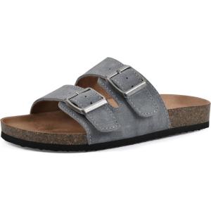 imageWHITE MOUNTAIN Girls Helga Slide SandalBlue RaspberrySuede