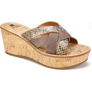 imageWHITE MOUNTAIN Womens Samwell Platform Wedge SandalTaupe