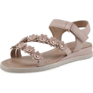 imageWhite Mountain Kids Girls Euro Floral SandalLtblushSmooth