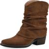 imageWhite Mountain Womens Alden Western Mid Shaft BootieHazelnut Fabric