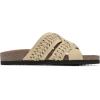imageWHITE MOUNTAIN Womens Harding Footbed SandalButter CreamSuede