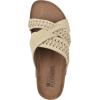 imageWHITE MOUNTAIN Womens Harding Footbed SandalButter CreamSuede