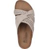 imageWHITE MOUNTAIN Womens Harding Footbed SandalSandal WoodSuede