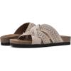 imageWHITE MOUNTAIN Womens Harding Footbed SandalSandal WoodSuede