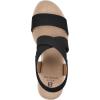 imageWHITE MOUNTAIN Womens Yanda Espadrille Platform SandalBlackFabric
