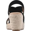 imageWHITE MOUNTAIN Womens Yanda Espadrille Platform SandalBlackFabric