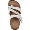 imageWhite Mountain Kids Girls Gramma Braided SandalWhiteBurnSmooth