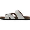 imageWhite Mountain Kids Girls Gramma Braided SandalWhiteBurnSmooth