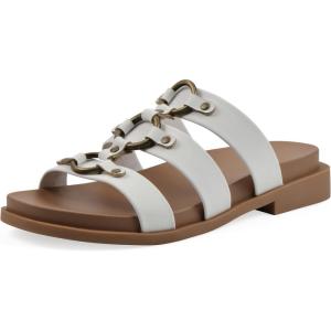 imageWHITE MOUNTAIN Womens Koala Strappy SandalWhiteSmooth